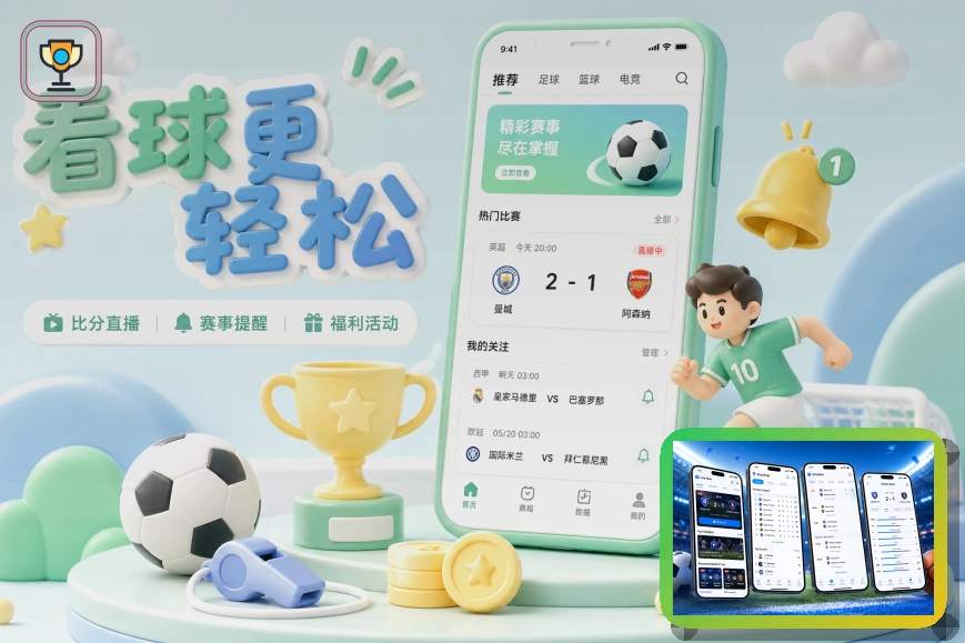 赛事资讯服务示意